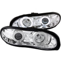 Anzo 1998-2002 Chevrolet Camaro Projector Headlights w/ Halo Chrome