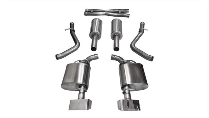 Corsa Performance 2015 Dodge Challenger 5.7L V8 V8 Polished Xtreme Cat-Back