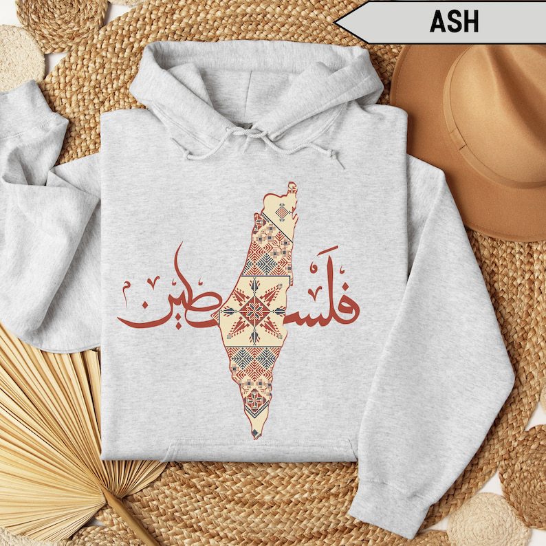 Hoodies Palestine Traditional Hoodie Arabic