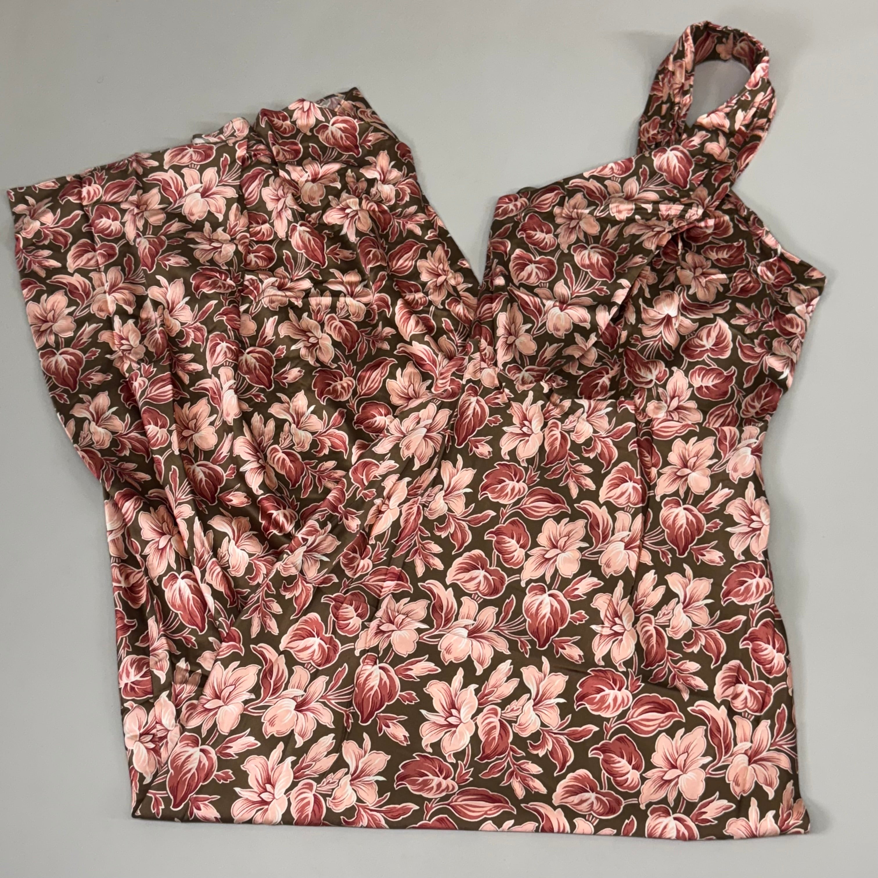 VERONICA BEARD Alberta Deep Ochre Multicolored Dress Sz-4 2406FL4620632
