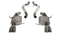 Corsa Performance 08-12 BMW M3 E90 Polished Sport Cat-Back Exhaust
