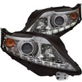 Anzo 2010-2012 Lexus Rx350 Projector Headlights w/ U-Bar Chrome