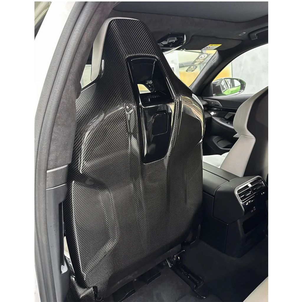 Carbon Fiber Interior Seat Back Covers for BMW G90 G99 M5