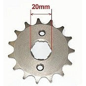 sprocket 420 15 tooth 20mm