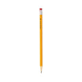 Universal #2 Woodcase Pencil, HB (#2), Black Lead, Yellow Barrel, Dozen