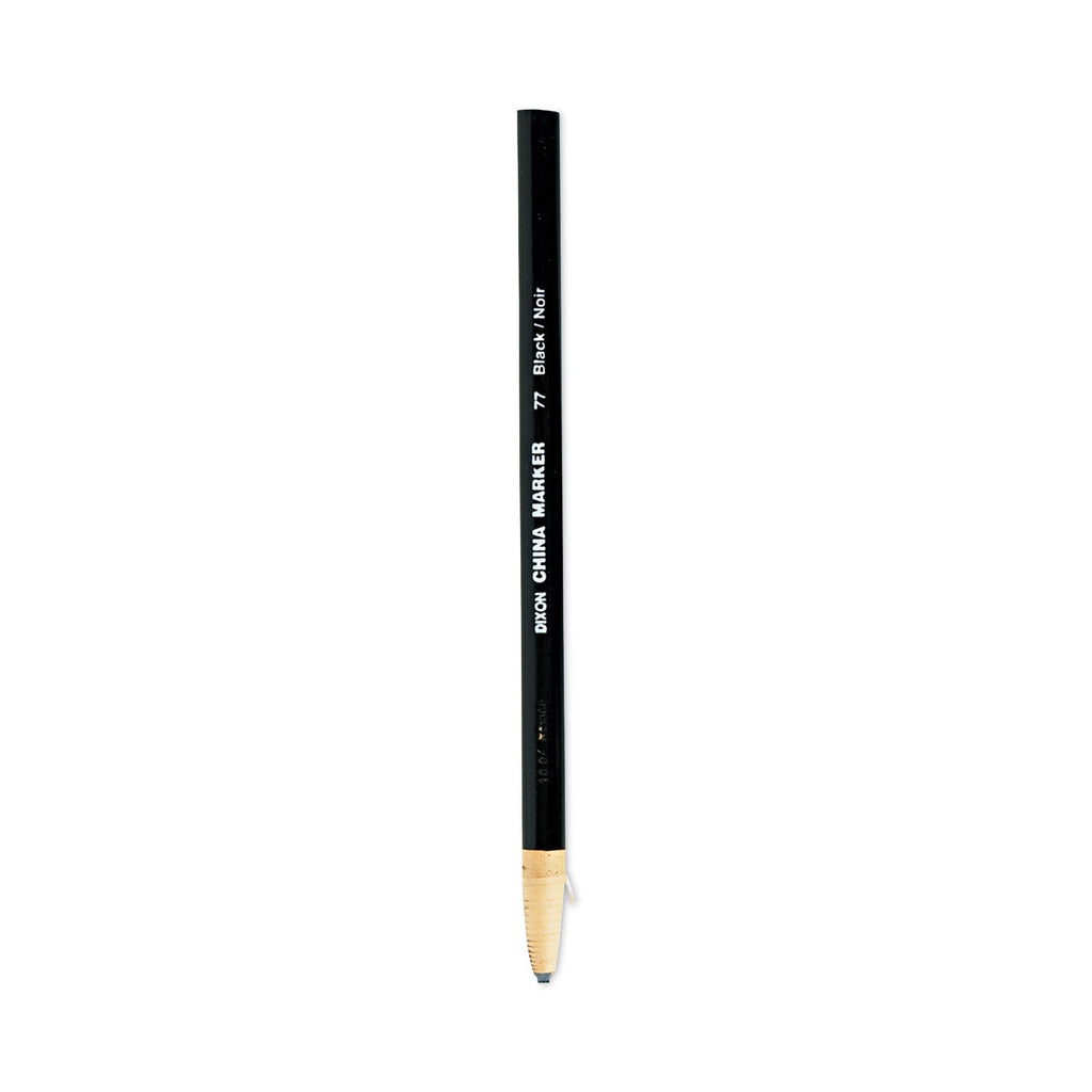Dixon China Marker, Black, Dozen