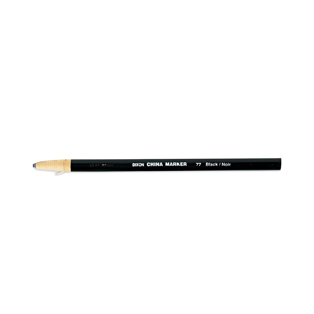 Dixon China Marker, Black, Dozen