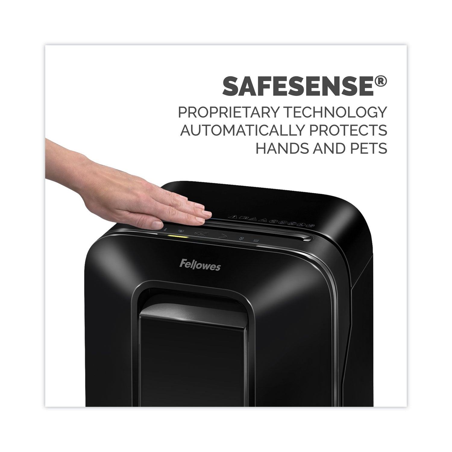 Fellowes Powershred LX200 Micro-Cut Shredder, 12 Manual Sheet Capacity, Black
