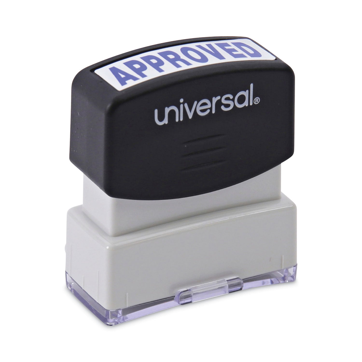 Universal Message Stamp, APPROVED, Pre-Inked One-Color, Blue