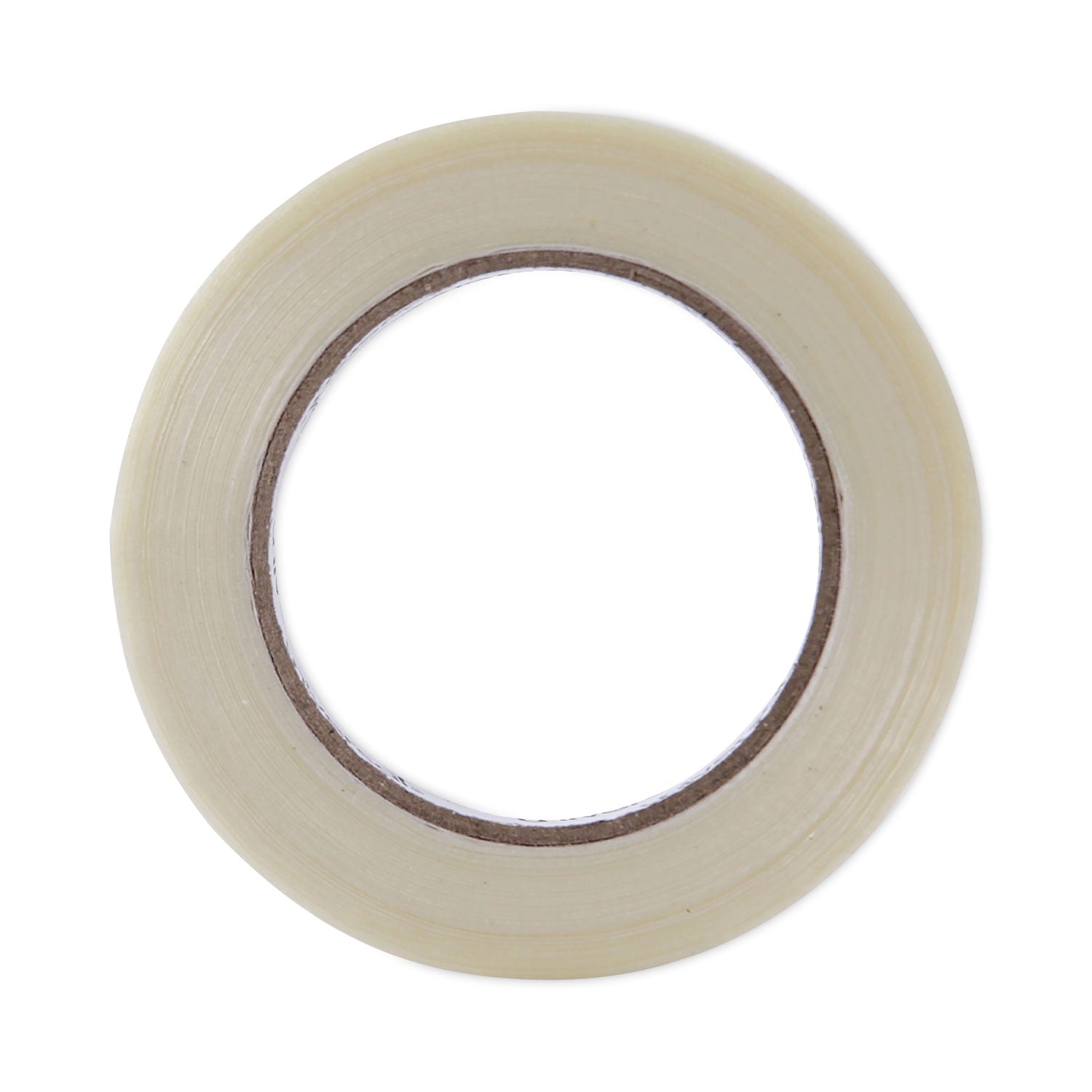 Universal 120# Utility Grade Filament Tape, 3" Core, 18 mm x 54.8 m, Clear