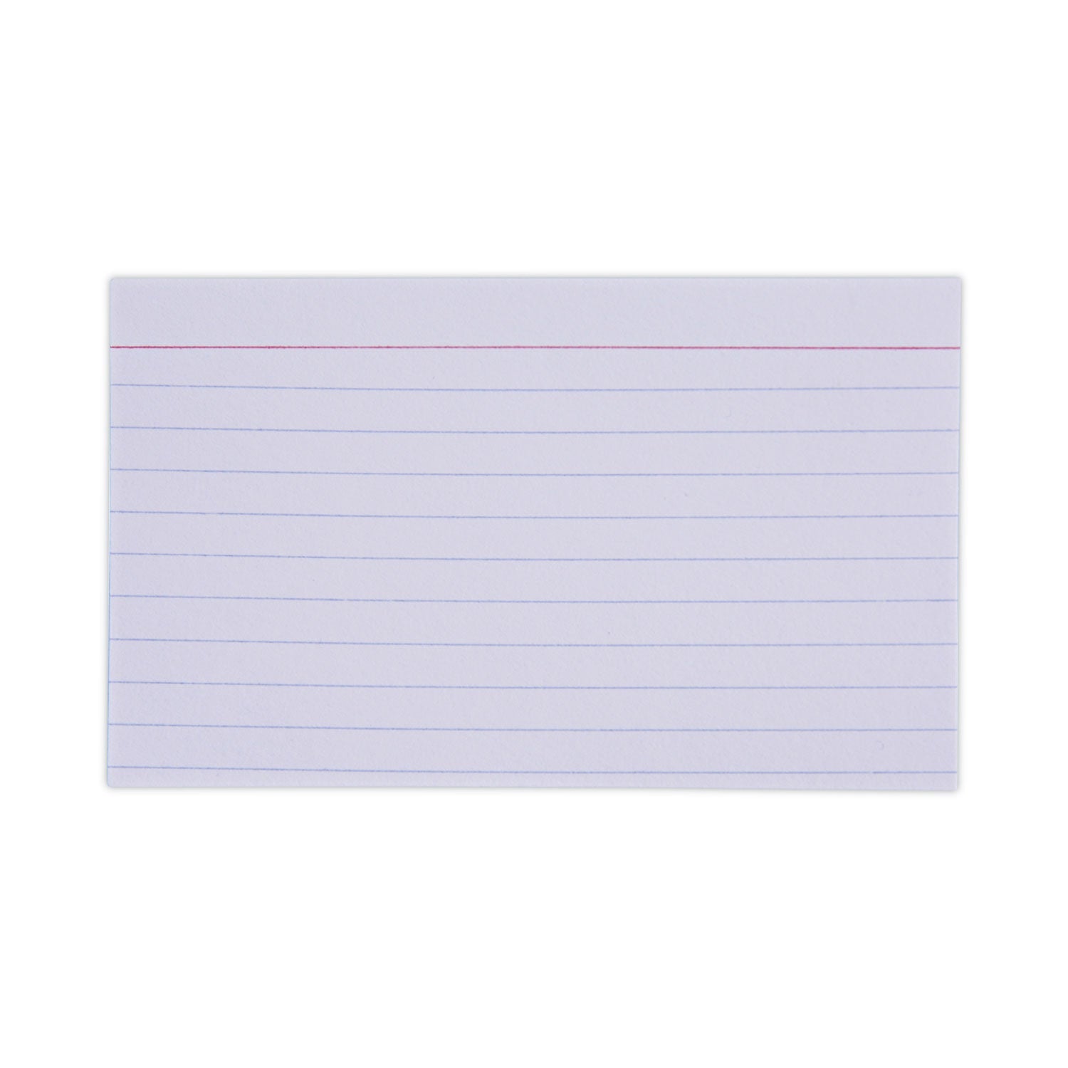 Universal Ruled Index Cards, 3 x 5, White, 100/Pack