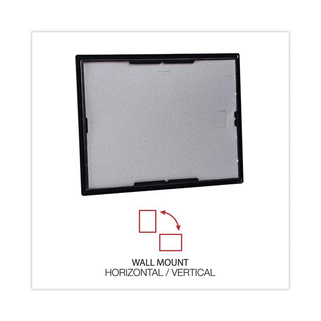 Universal All Purpose Document Frame, 8.5 x 11 Insert, Black, 3/Pack