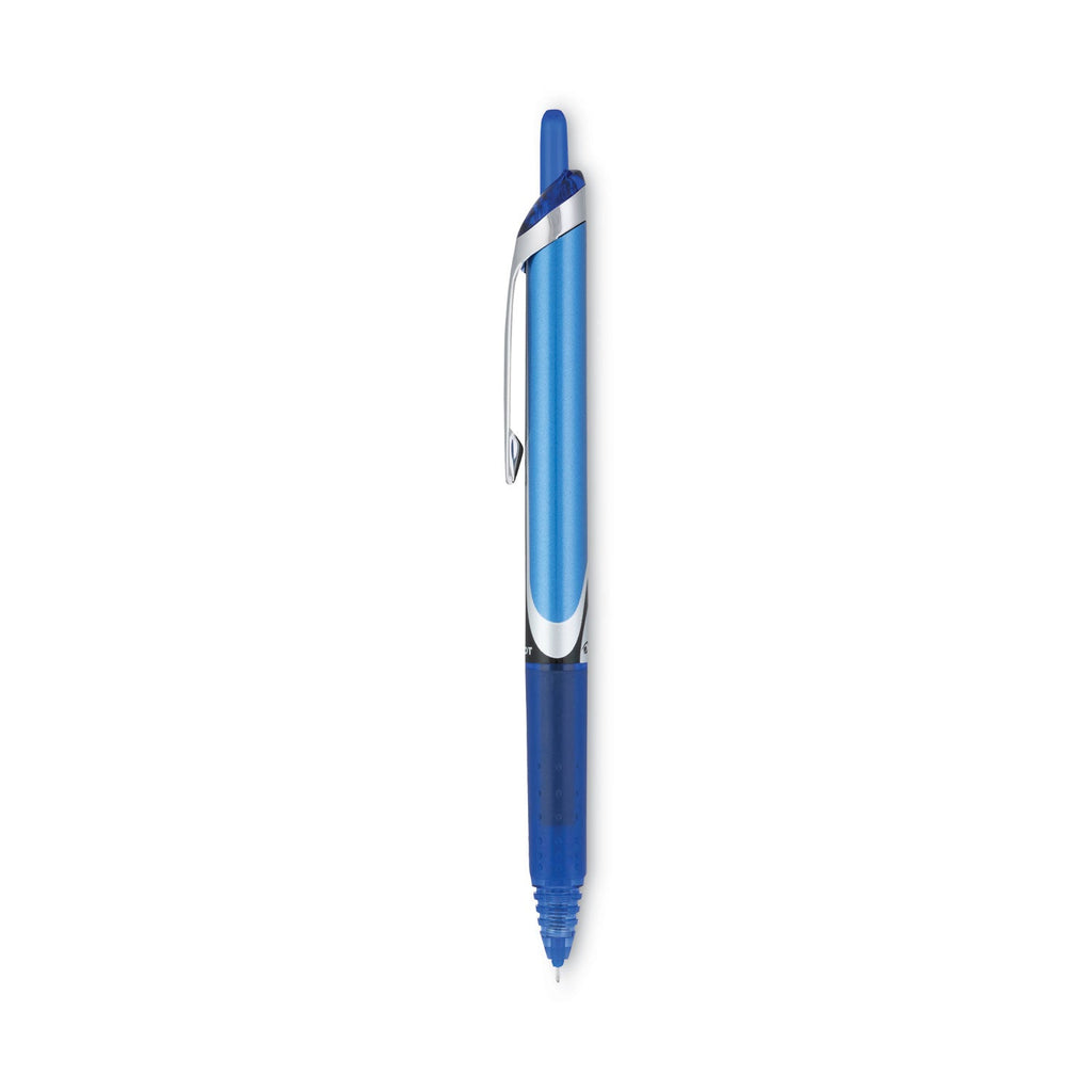 Pilot Precise V5RT Roller Ball Pen, Retractable, Extra-Fine 0.5 mm, Blue Ink, Blue Barrel
