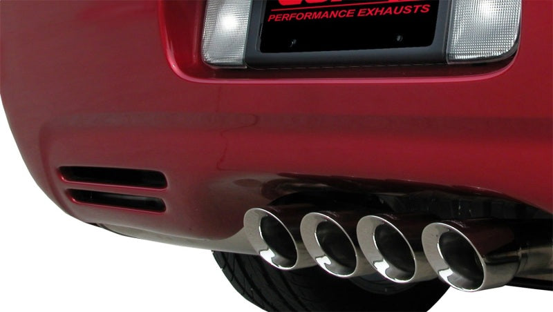 Corsa Performance 2.5" Dual Rear Exit Cat-Back Exhaust System with Twin 3.5" Tips