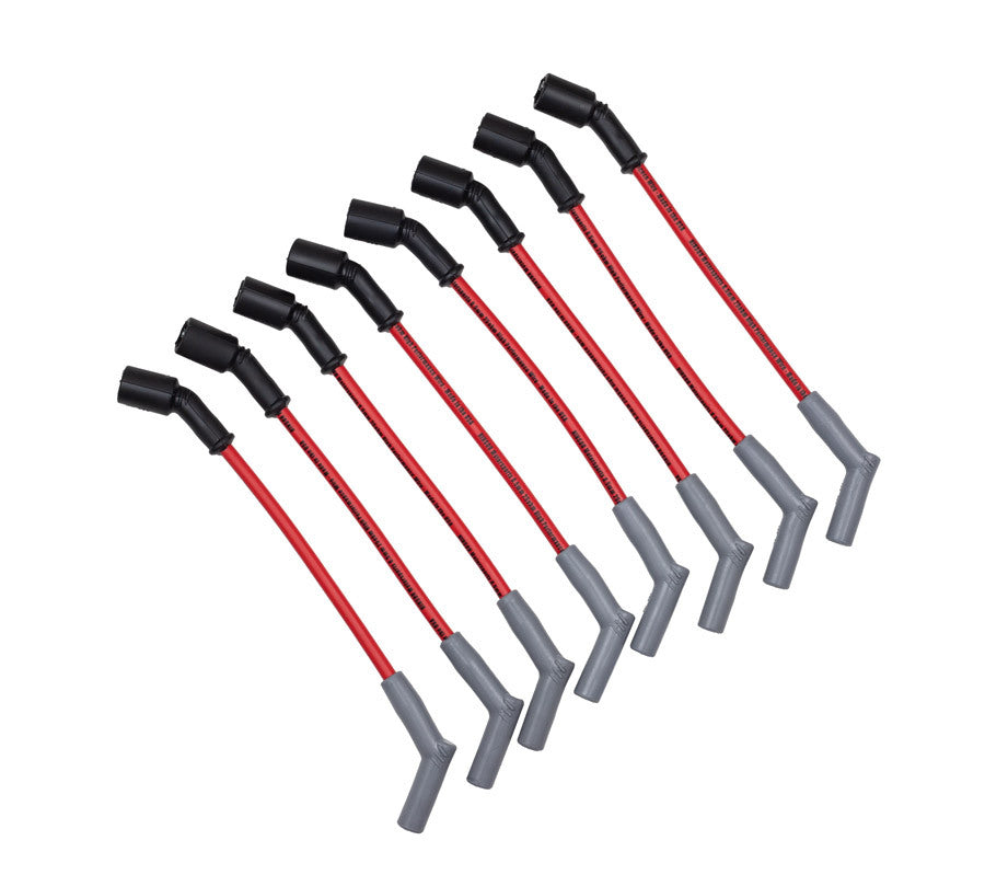 Red 8.5mm Spark Plug Wires – GM Truck & SUV 4.8/5.3/6.0/6.2L (99-13), Straight or 45° Boot