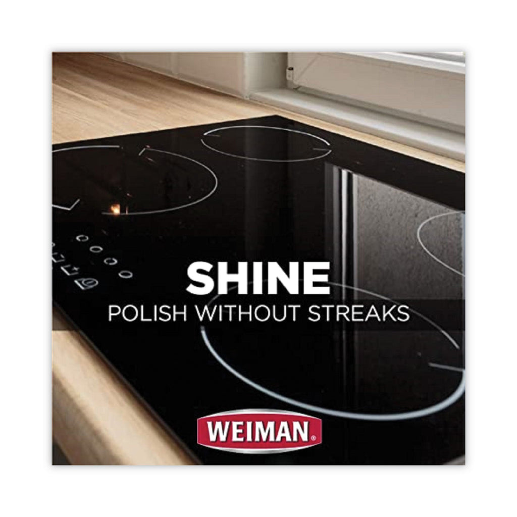 WEIMAN Glass Cook Top Cleaner and Polish, 20 oz, Squeeze Bottle, 6/CT