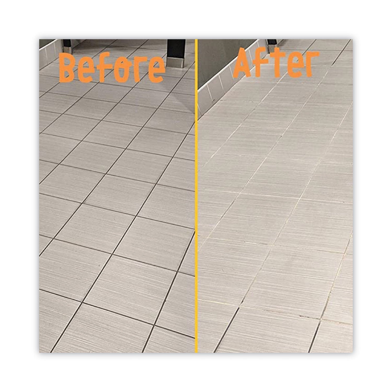 Goo Gone Grout and Tile Cleaner, Citrus Scent, 28 oz Trigger Spray Bottle, 6/CT
