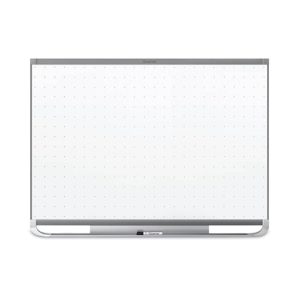 Quartet Prestige 2 Magnetic Total Erase Whiteboard, 72 x 48, Graphite Frame