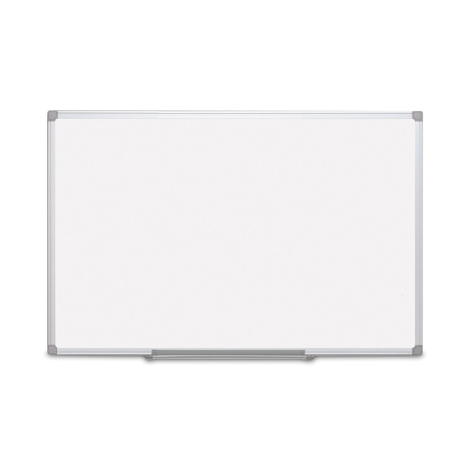 MasterVision Earth Ceramic Dry Erase Board, 48x72, Aluminum Frame