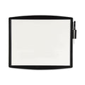 Fellowes Partition Additions Dry Erase Board, 15.38 x 13.25, Dark Graphite Frame