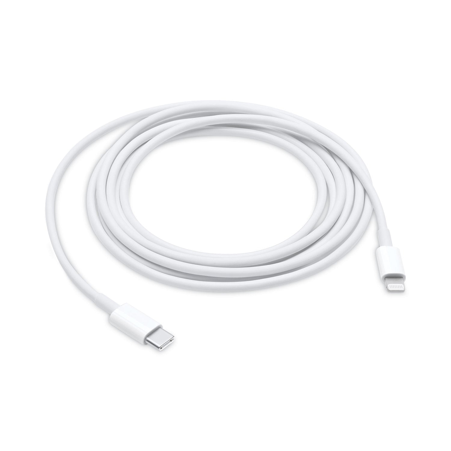 JENSEN USB-C to Lightning Cable, 6 ft, White