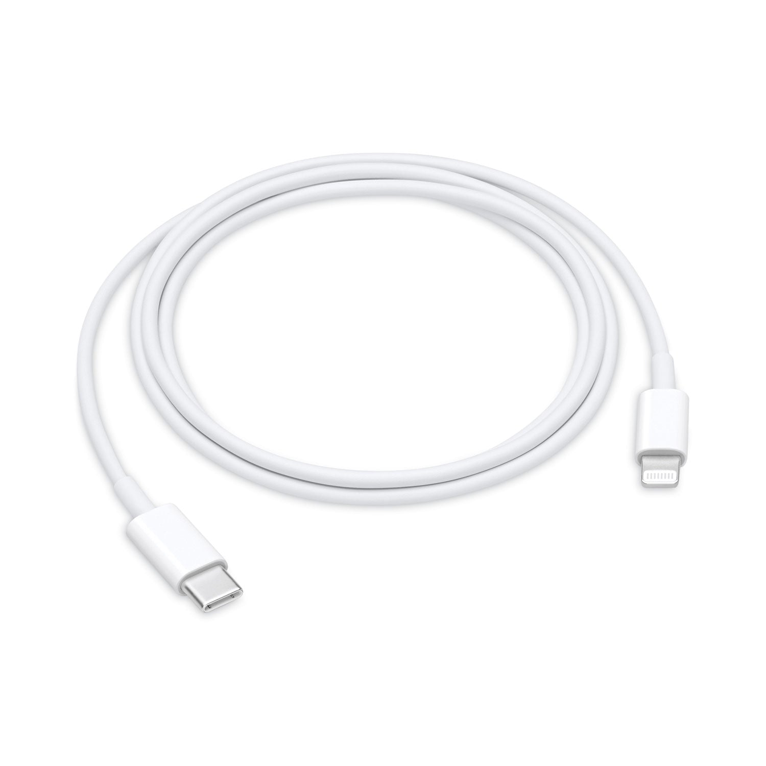 JENSEN USB-C to Lightning Cable, 3 ft, White