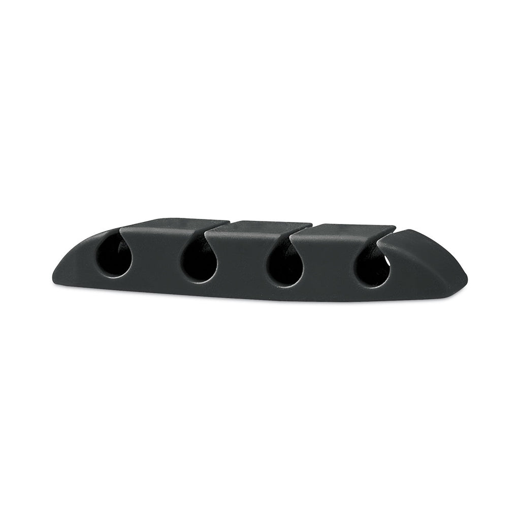 RCA Four Channel Cable Holder Black, 3" x 3", 3/Pack