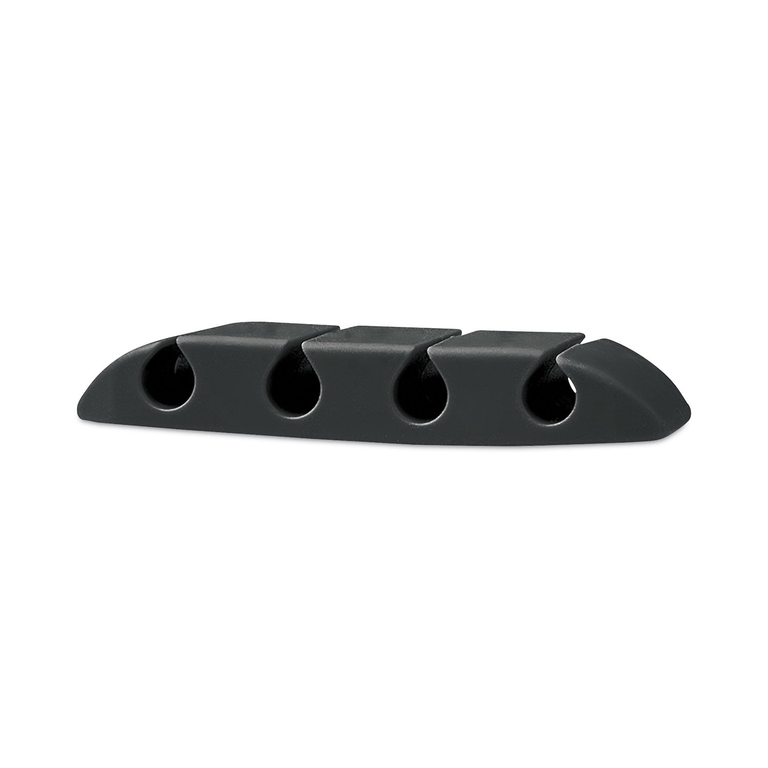 RCA Four Channel Cable Holder Black, 3" x 3", 3/Pack