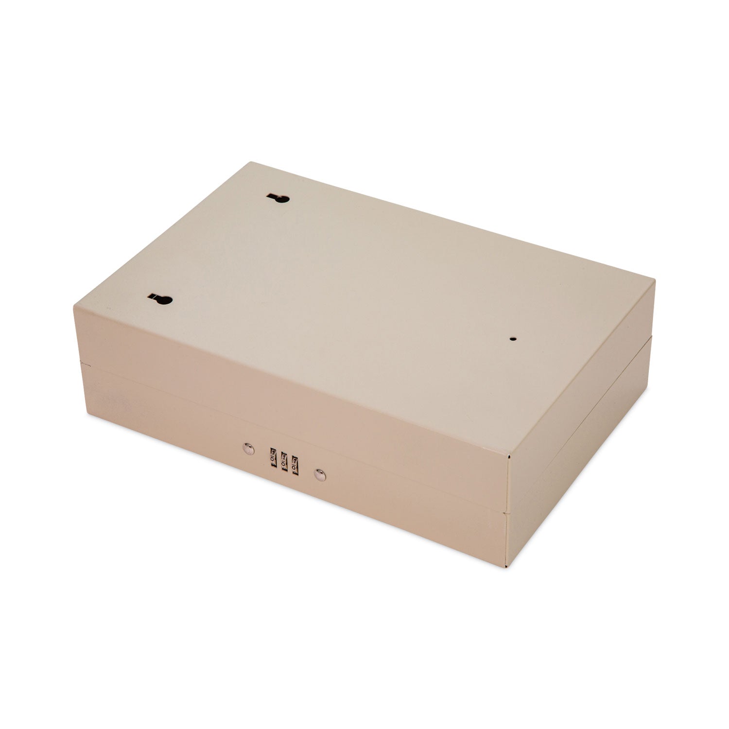 CONTROLTEK Combination Lockable Key Cabinet, 28-Key, Metal, Sand, 7.75 x 3.25 x 11.5