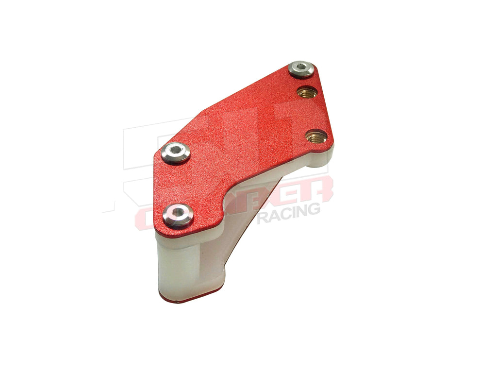 Billet Aluminum Chain guide - Red