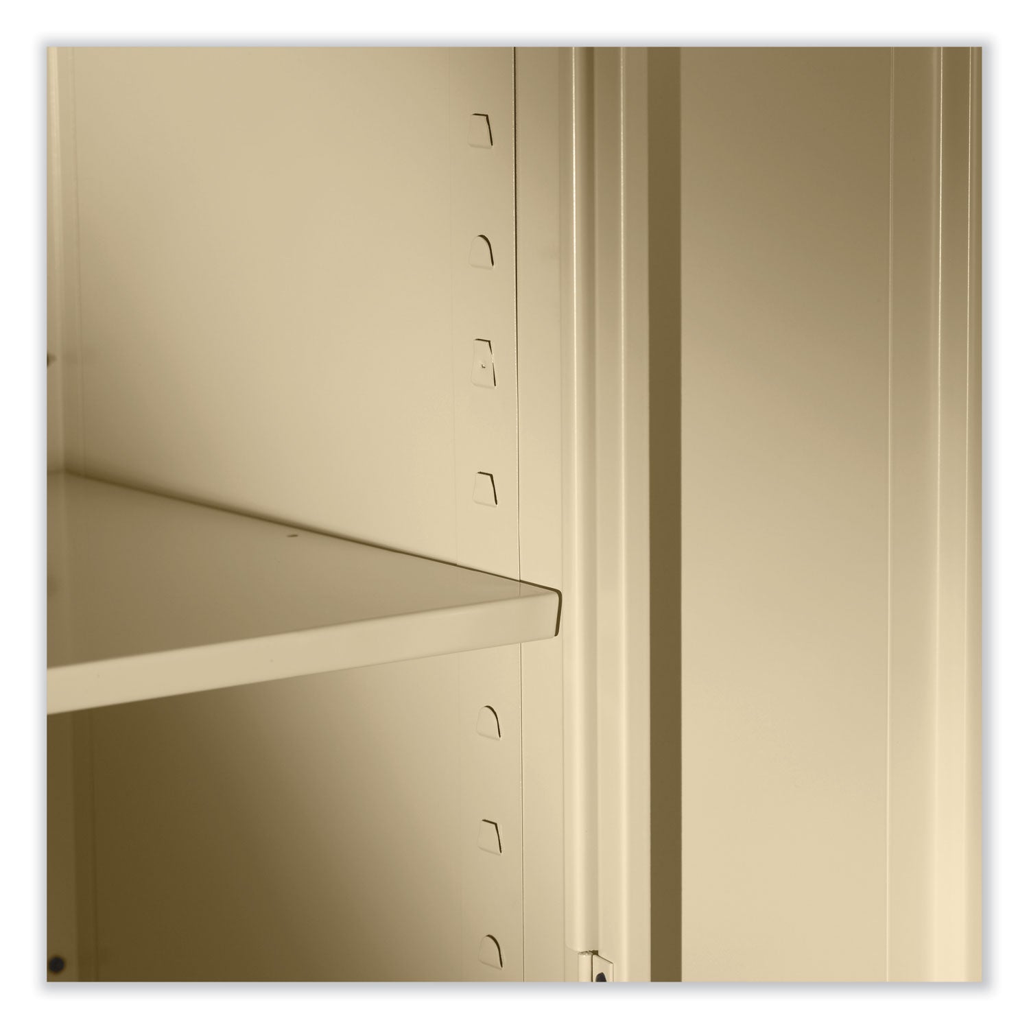 Tennsco 72" High Standard Cabinet (Unassembled), 36 x 18 x 72, Light Gray