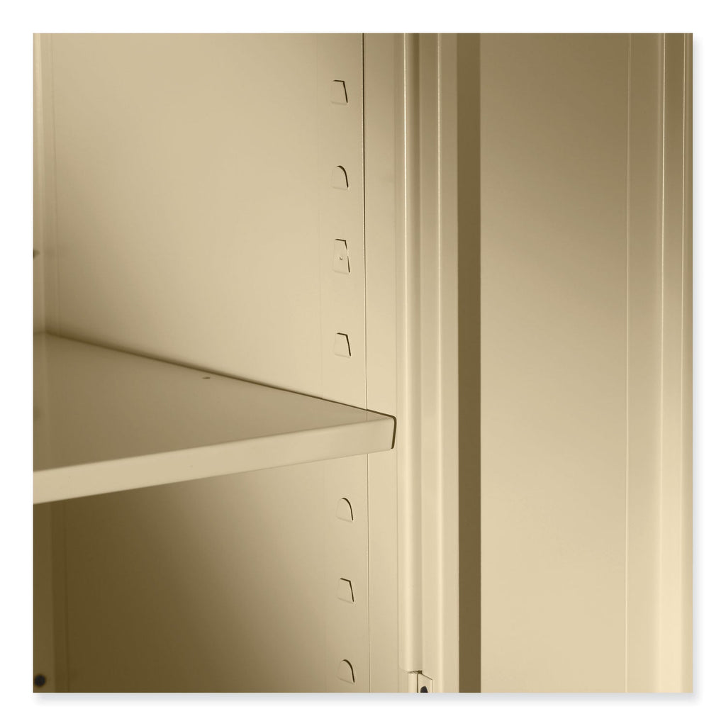 Tennsco 72" High Standard Cabinet (Unassembled), 36 x 24 x 72, Putty