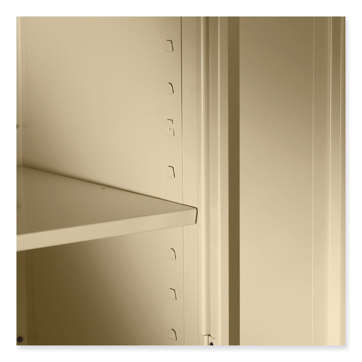 Tennsco 72" High Standard Cabinet (Unassembled), 36 x 24 x 72, Putty