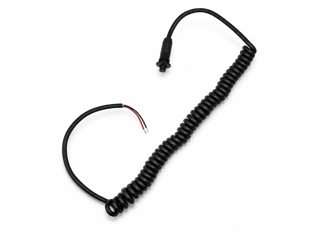 Granatelli Black Pin Head Momentary Push Button Switch w/ 6' Retractable Cord – 810101B