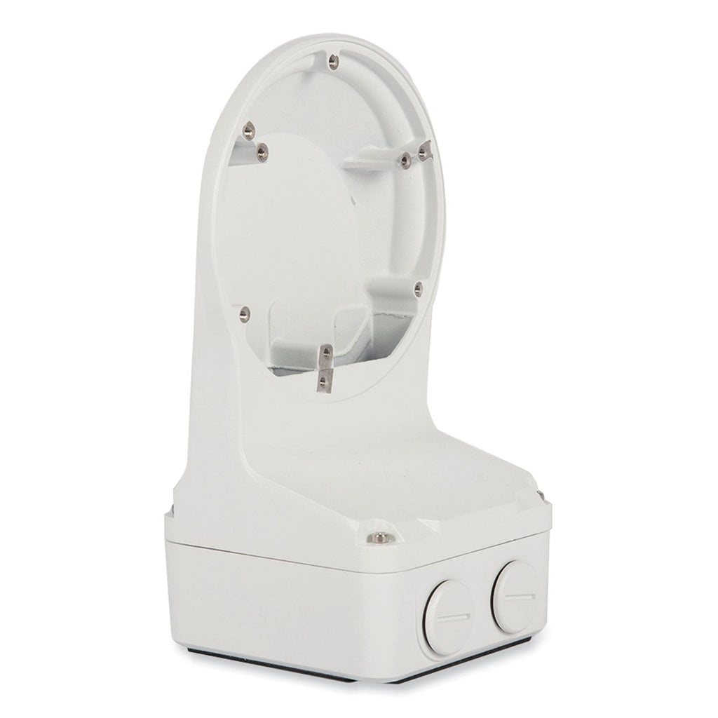 Gyration Fixed Dome Outdoor Wall Mount, 4.92 x 4.92 x 9.94, White