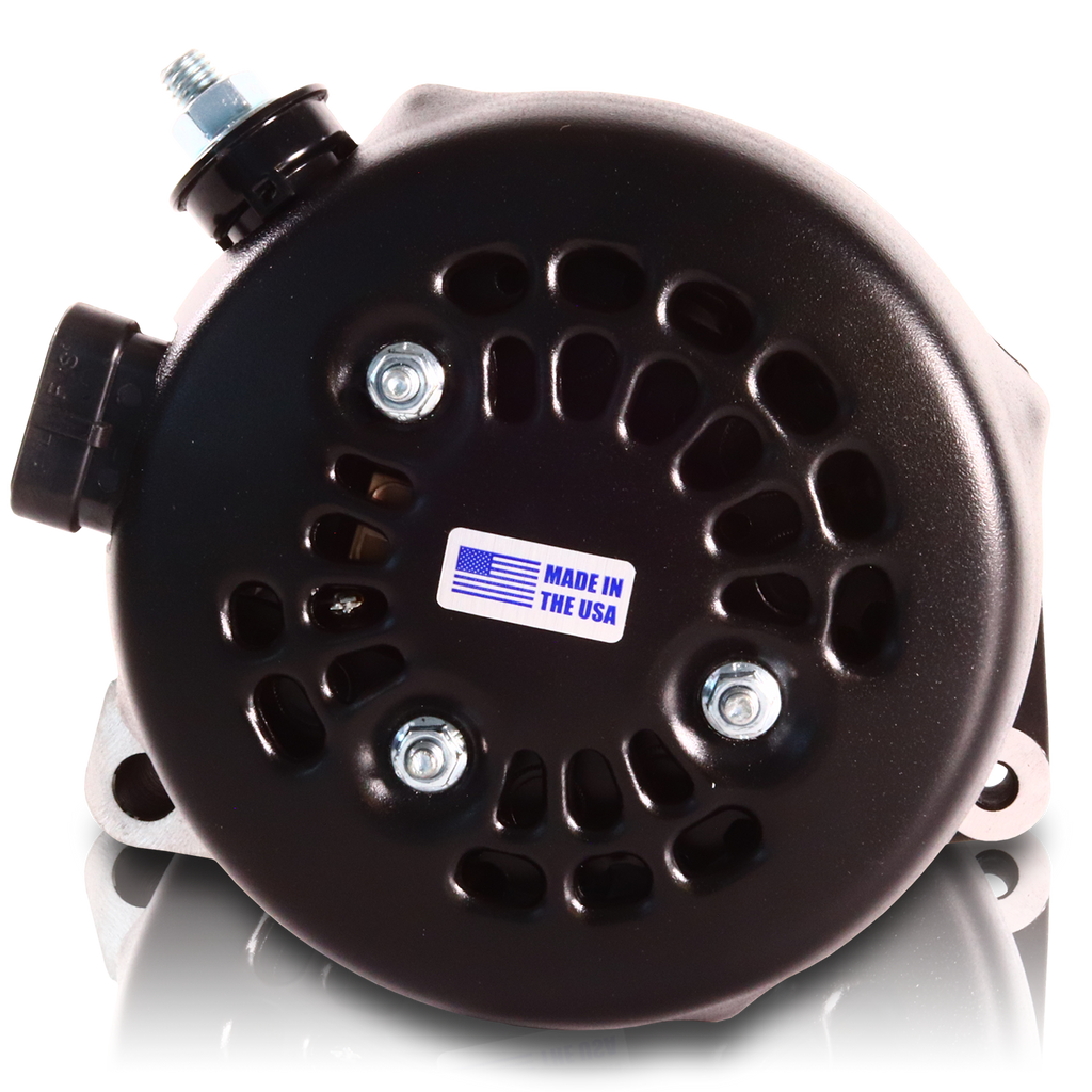 Mechman 240 Amp 6-Phase High Output Alternator 1988-1995 GM Truck - Black