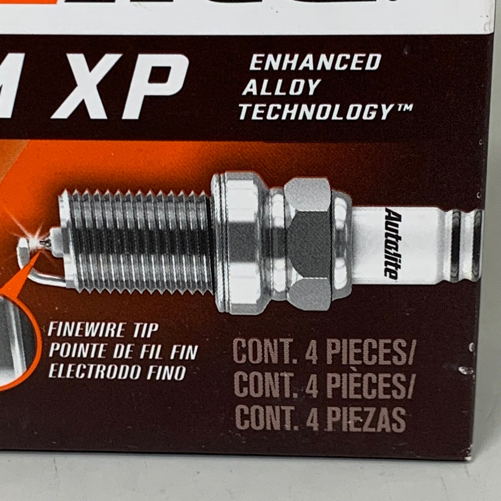 AUTOLITE (4 PACK) Platinum Iridium XP Spark Plug Fine Wire 14mm Thread Dia XP6083