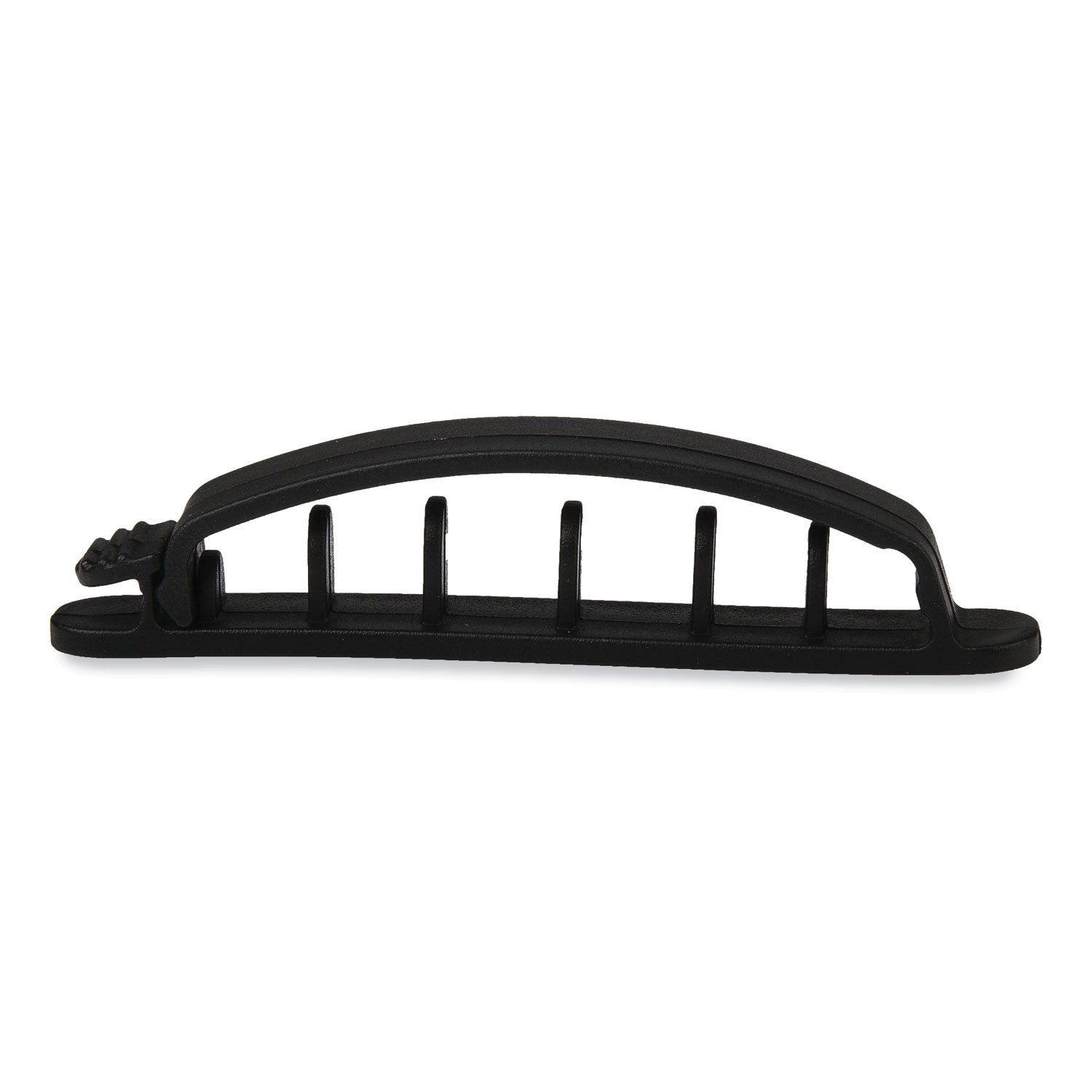 RCA Five Channel Cable Holder, 0.75" x 3.35", Black, 3/Pack