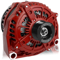 Mechman 400 Amp High Output Alternator 1996-2004 GM Truck 4.3L 4.8L 5.3L 5.7L 6L - Red