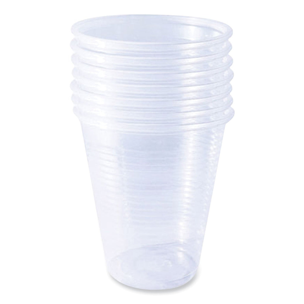 SupplyCaddy Translucent Cold Cups, 7 oz, Clear, 3,000/Carton