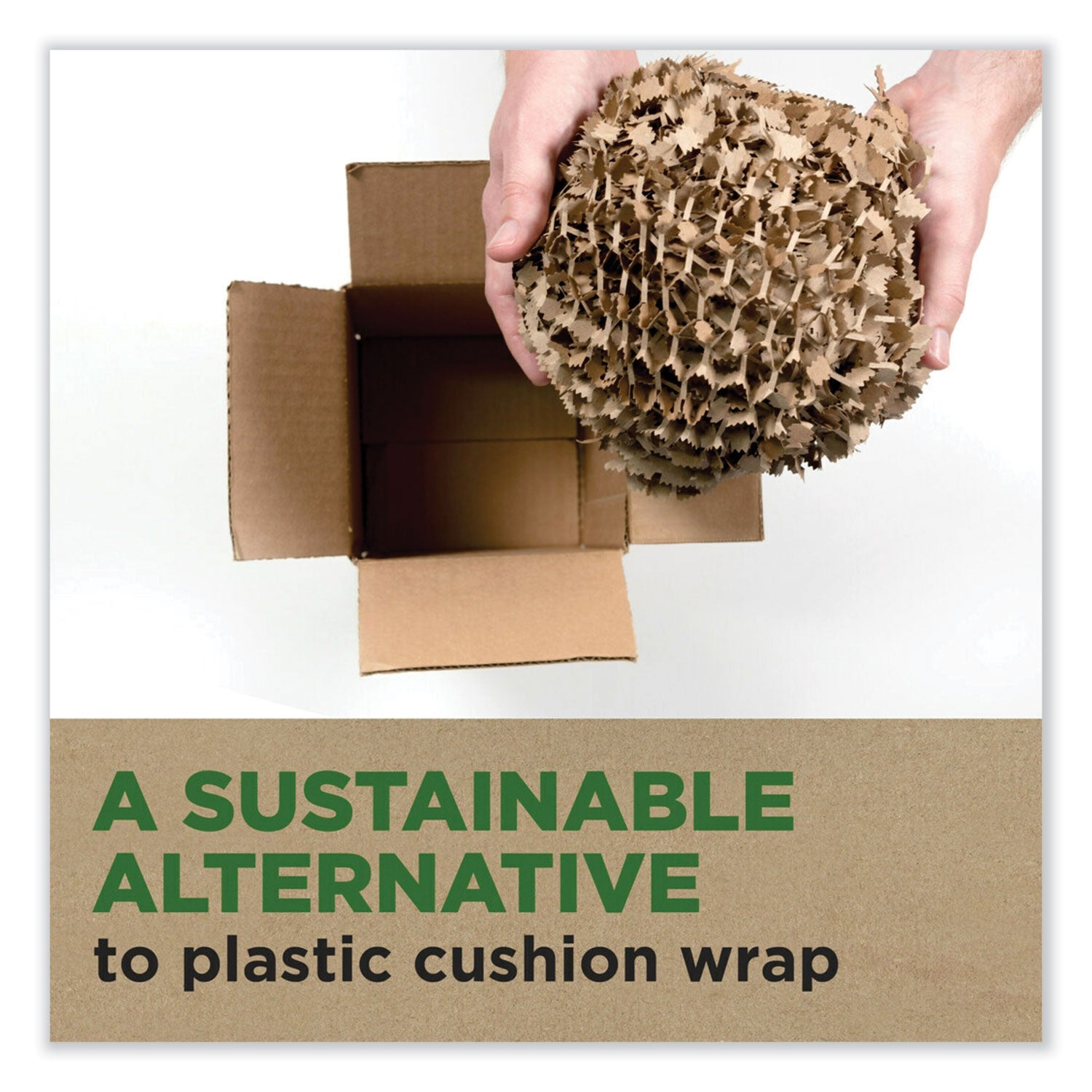 Scotch Cushion Lock Protective Wrap, 12" x 30 ft, Brown