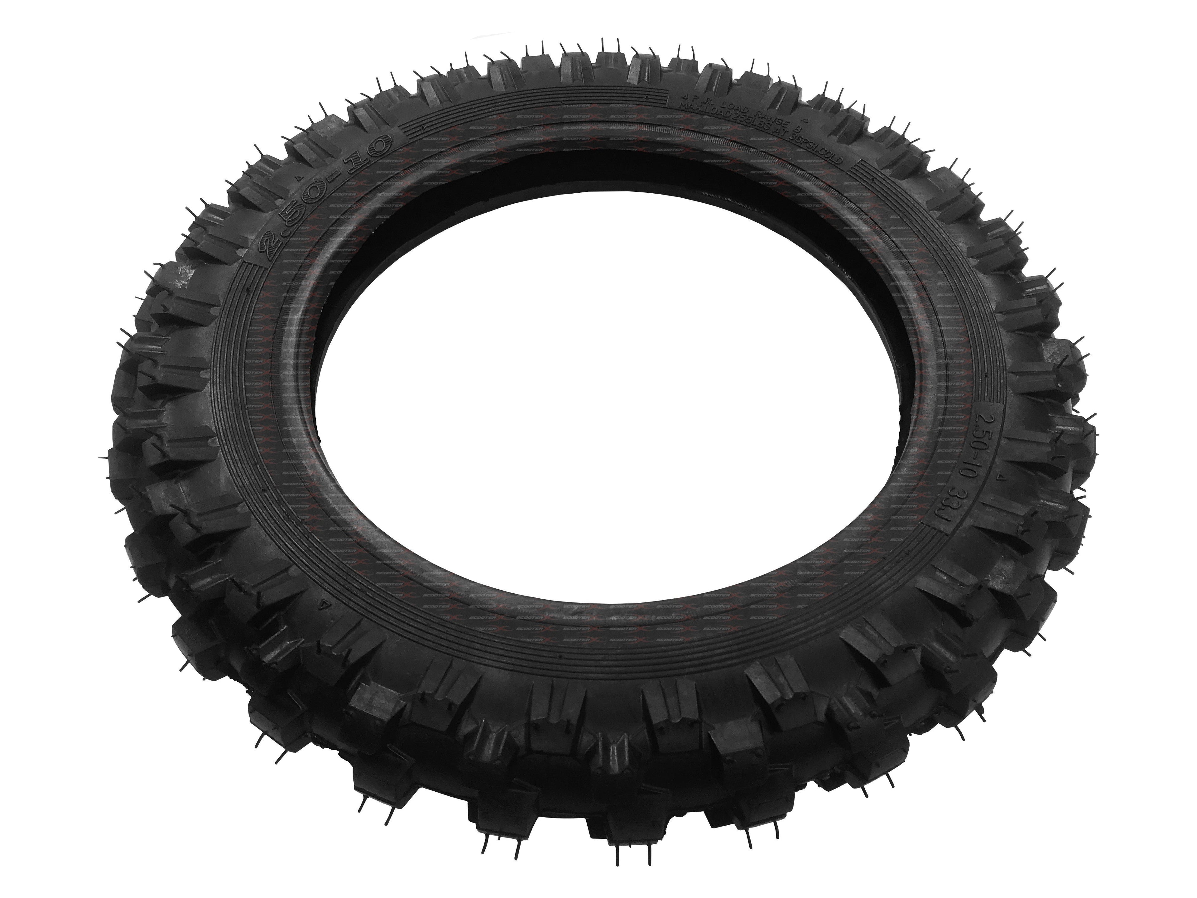 Pit Bike Tire 2.50x10