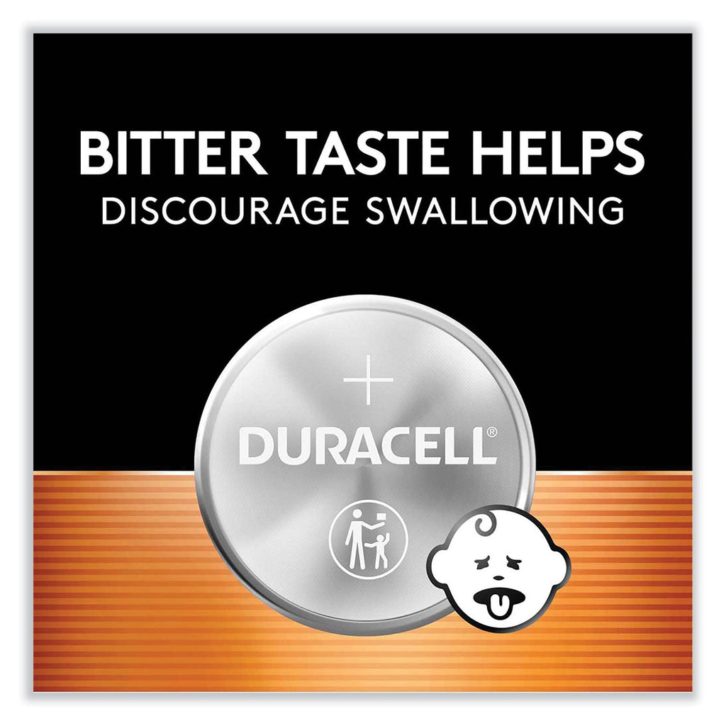 Duracell Lithium Coin Batteries With Bitterant, 2016