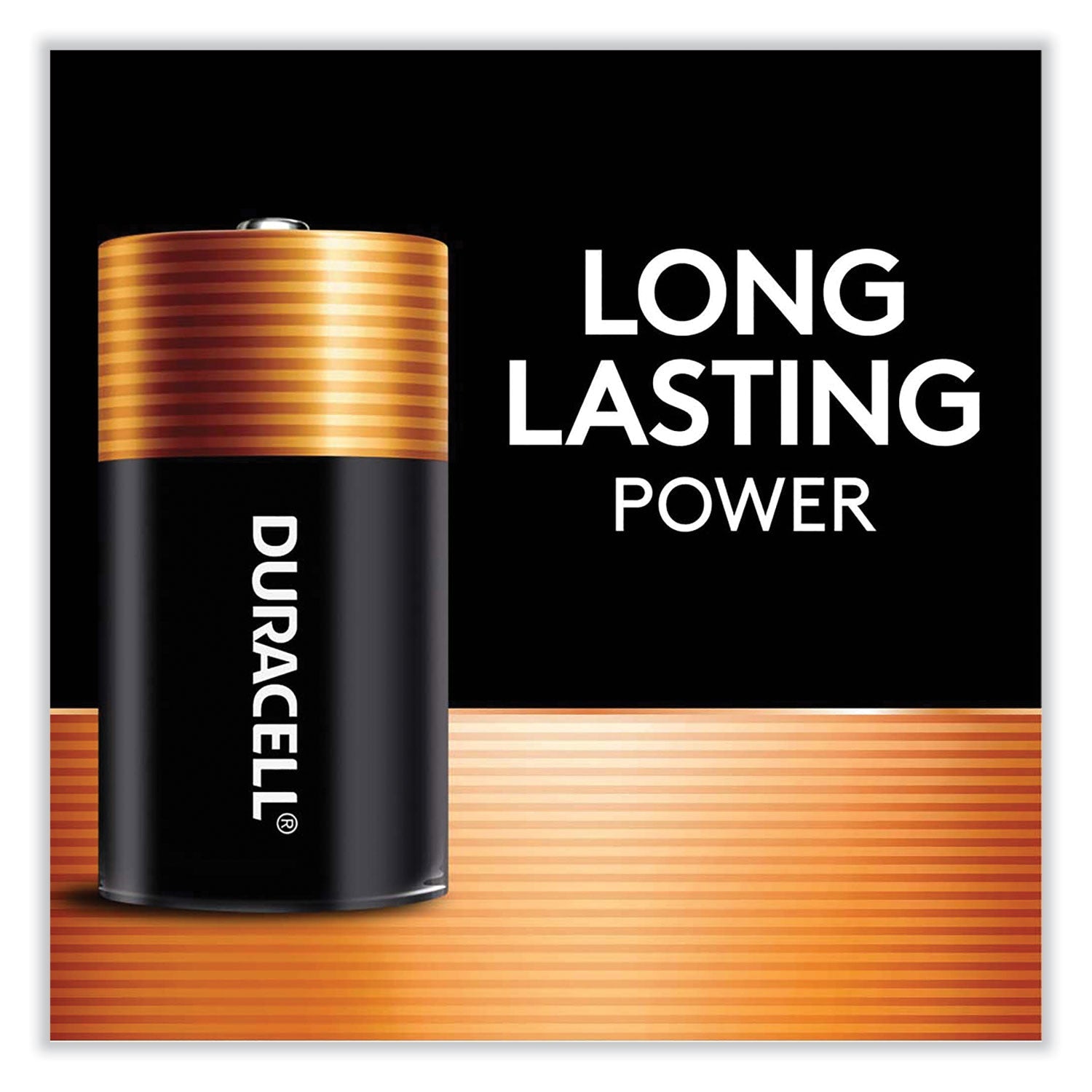 Duracell CopperTop Alkaline C Batteries, 2/Pack