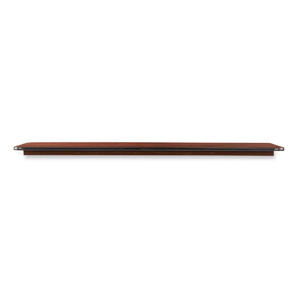 Alera Wood Folding Table, Rectangular, 59.88w x 17.75d x 29.13h, Mahogany
