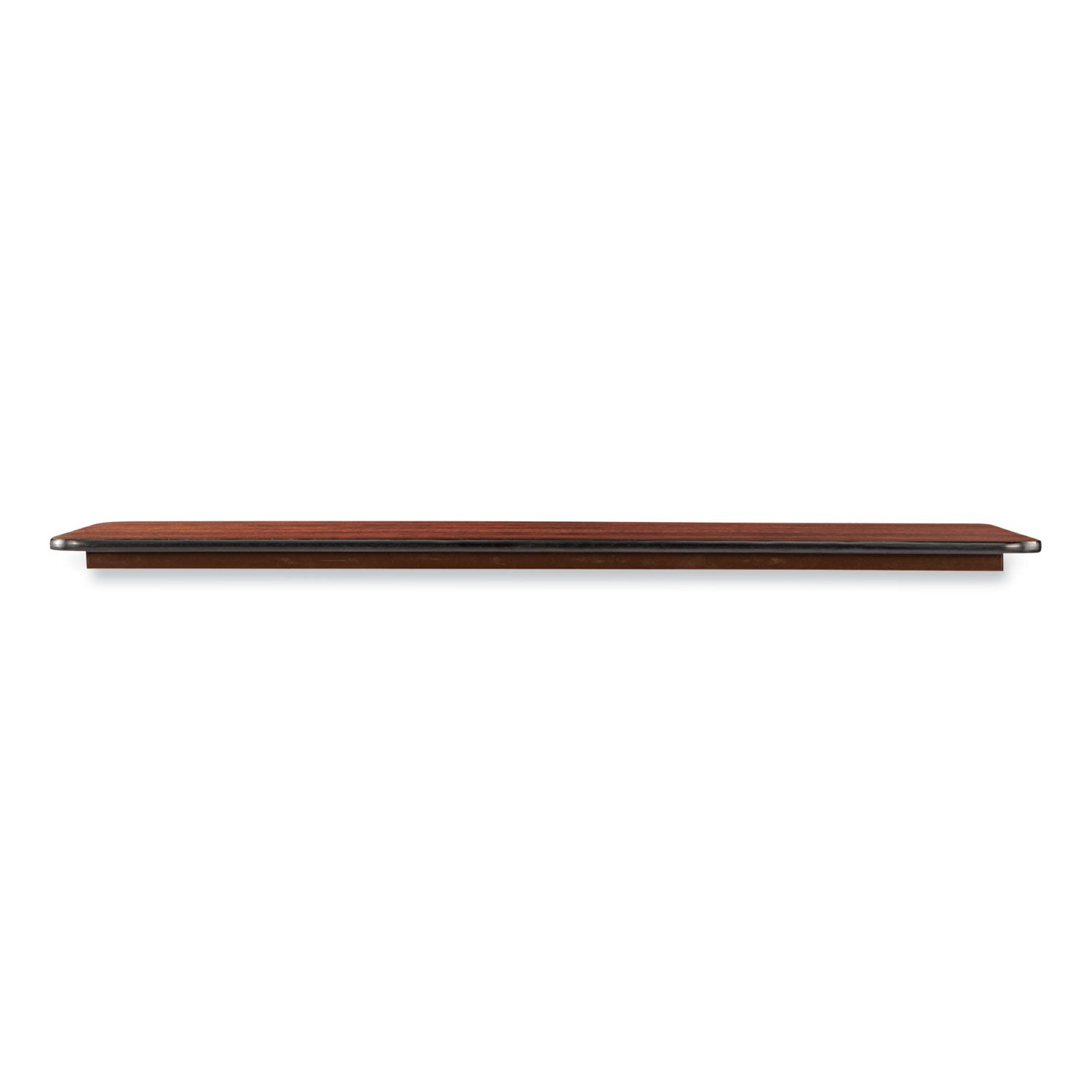 Alera Wood Folding Table, Rectangular, 59.88w x 17.75d x 29.13h, Mahogany