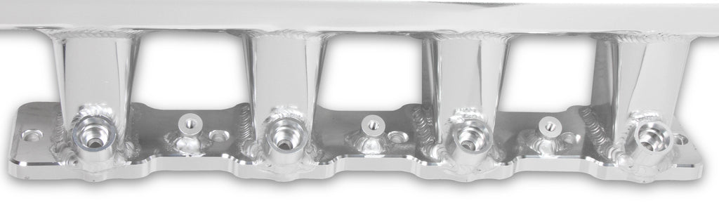 Hi-Ram Sheet Metal Fabricated Intake Manifold LS7 102mm Throttle Body opening + Fuel Rail Kit Silver with Sniper logo -Low Profile