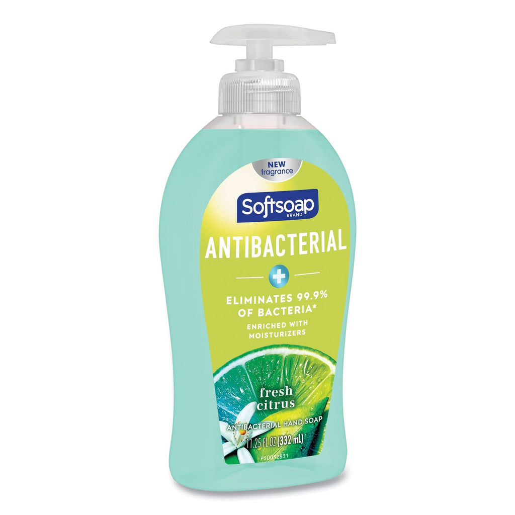 Softsoap Antibacterial Hand Soap, Fresh Citrus, 11.25 oz Pump Bottle