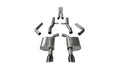 Corsa Performance 15-16 Dodge Charger SRT/Scat Pack/R/T 6.4L Black Xtreme Cat-Back