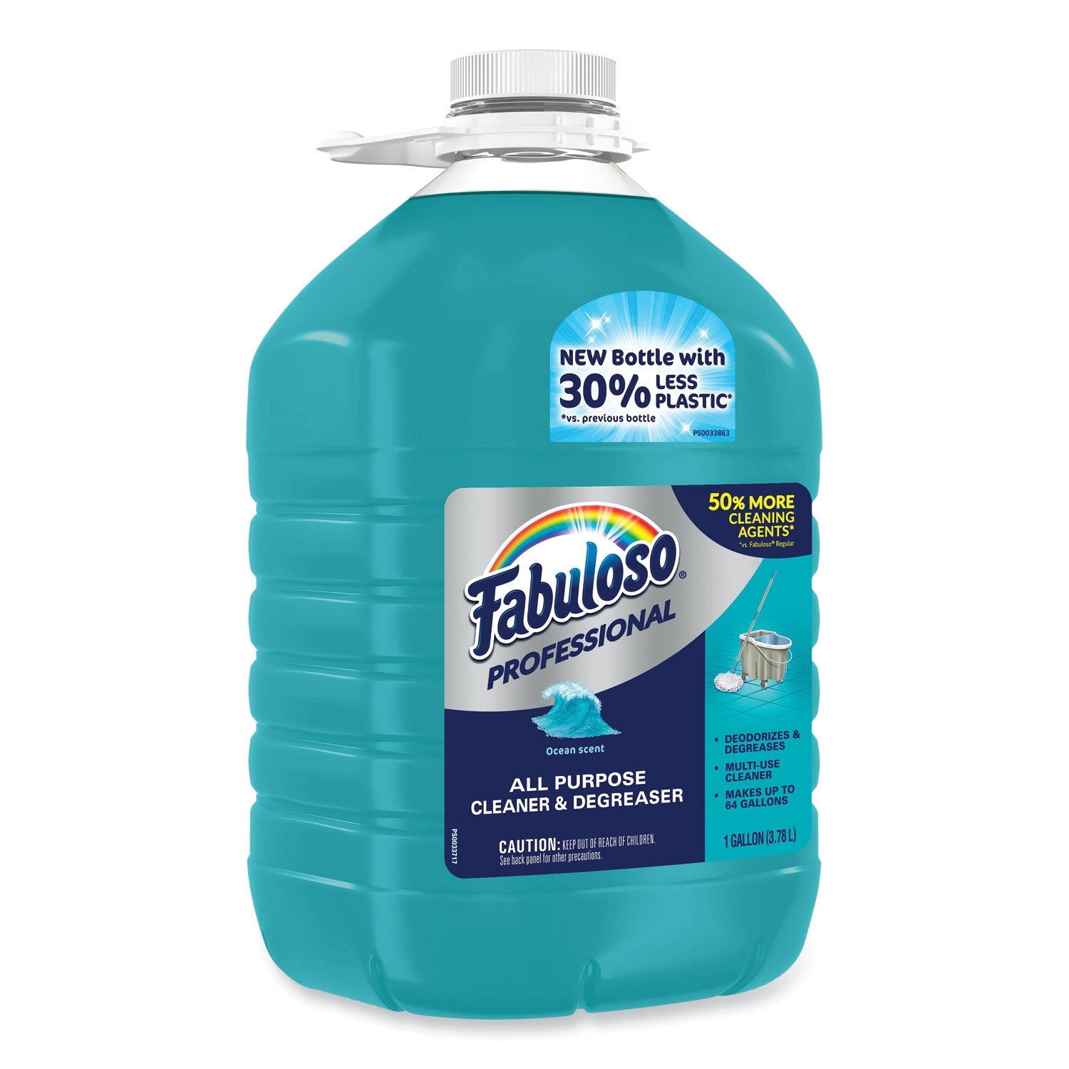 Fabuloso All-Purpose Cleaner, Ocean Cool Scent, 1 gal Bottle